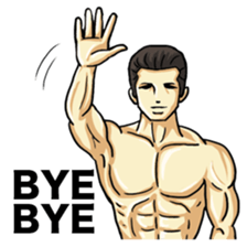 MUSCLE LIFE sticker #2350759