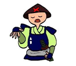 Mr. Ashigaru sticker #2351121