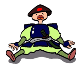 Mr. Ashigaru sticker #2351127