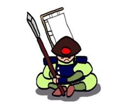 Mr. Ashigaru sticker #2351128