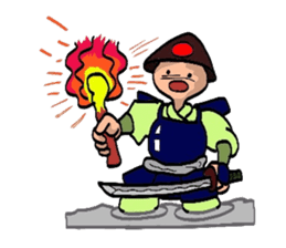 Mr. Ashigaru sticker #2351134