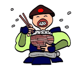 Mr. Ashigaru sticker #2351136