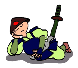 Mr. Ashigaru sticker #2351137