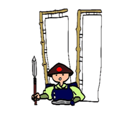 Mr. Ashigaru sticker #2351140