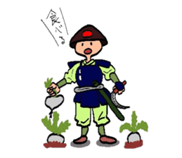 Mr. Ashigaru sticker #2351146