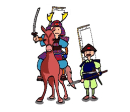 Mr. Ashigaru sticker #2351148