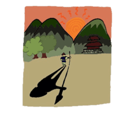 Mr. Ashigaru sticker #2351159