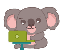 The cute Koala Bear -Timmy- 2nd Set(EN) sticker #2351362