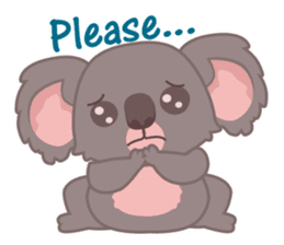 The cute Koala Bear -Timmy- 2nd Set(EN) sticker #2351365