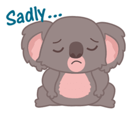 The cute Koala Bear -Timmy- 2nd Set(EN) sticker #2351370