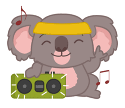 The cute Koala Bear -Timmy- 2nd Set(EN) sticker #2351378