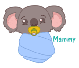 The cute Koala Bear -Timmy- 2nd Set(EN) sticker #2351383