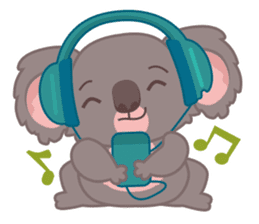 The cute Koala Bear -Timmy- 2nd Set(EN) sticker #2351397