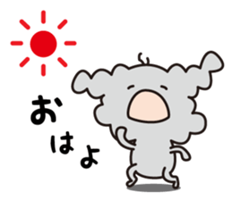 Boris the cute dog! sticker #2351880