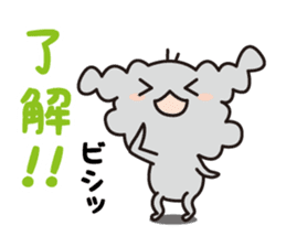 Boris the cute dog! sticker #2351889