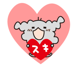 Boris the cute dog! sticker #2351896