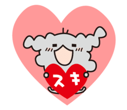 Boris the cute dog! sticker #2351896