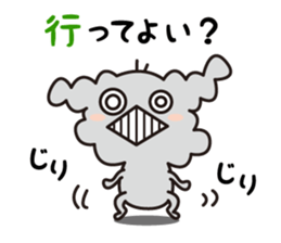 Boris the cute dog! sticker #2351903