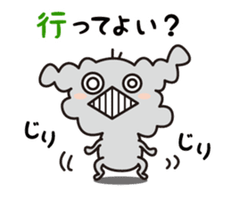 Boris the cute dog! sticker #2351903