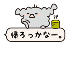 Boris the cute dog! sticker #2351916