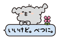 Boris the cute dog! sticker #2351918