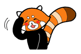 Lesser panda days sticker #2352014