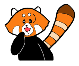 Lesser panda days sticker #2352028