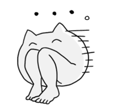 cat and hands,foot sticker #2352512