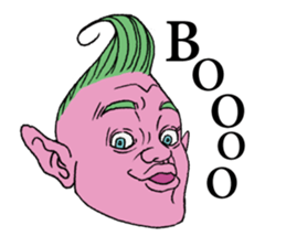 Purple man sticker #2352880