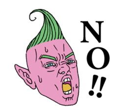 Purple man sticker #2352882