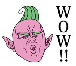 Purple man sticker #2352884