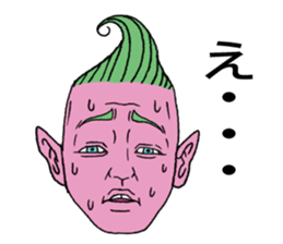 Purple man sticker #2352885