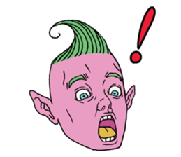 Purple man sticker #2352886