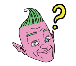 Purple man sticker #2352887