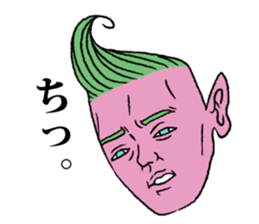 Purple man sticker #2352891