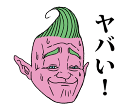 Purple man sticker #2352893