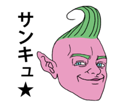 Purple man sticker #2352911