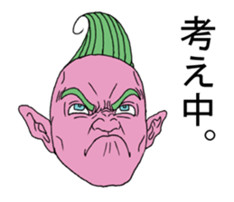 Purple man sticker #2352915