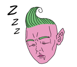 Purple man sticker #2352918