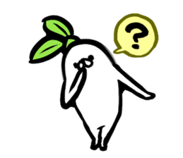 The Japanese radish using an honorific sticker #2352952