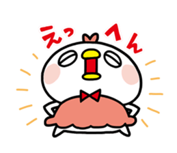 emotional bird sticker #2353324