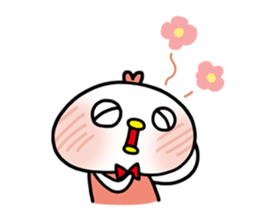 emotional bird sticker #2353329