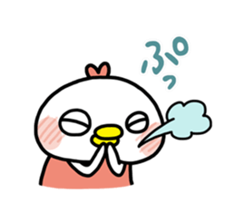 emotional bird sticker #2353330