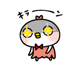 emotional bird sticker #2353333