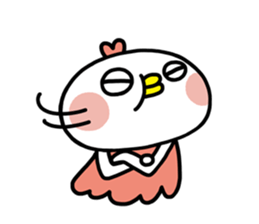 emotional bird sticker #2353337