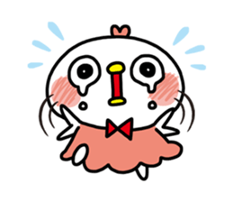 emotional bird sticker #2353343