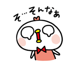 emotional bird sticker #2353344