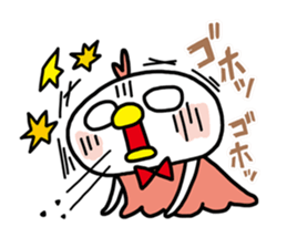 emotional bird sticker #2353349