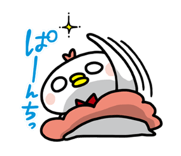 emotional bird sticker #2353359