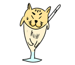 stray cat TAMEKICHI sticker #2353601